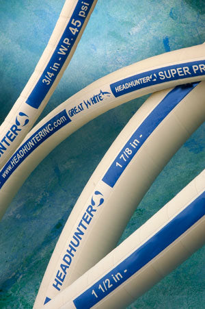 GWH-1500: 1 1/2" (38mm) I.D. Great White Super Premium Sanitation / Water Hose