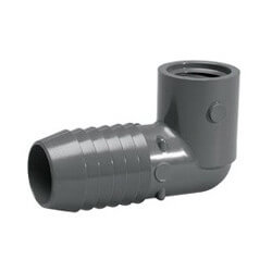 1 1/4" INSERT x 1" FIPT PVC ELL 90°