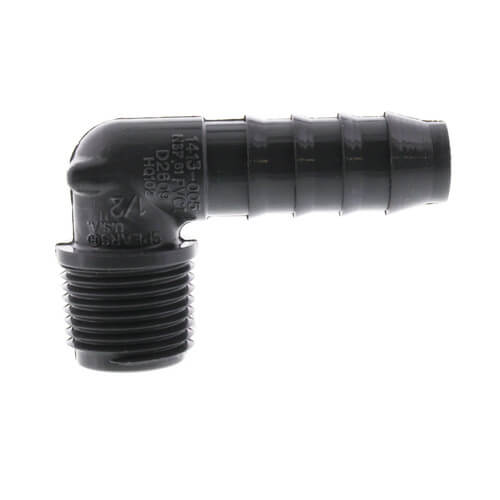 1/2" INSERT x MIPT PVC ELL 90°