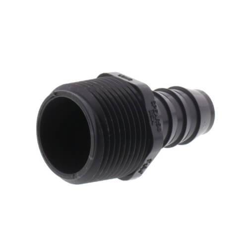 1" MIPT x 3/4" INSERT PVC REDUCING MALE ADAPTER
