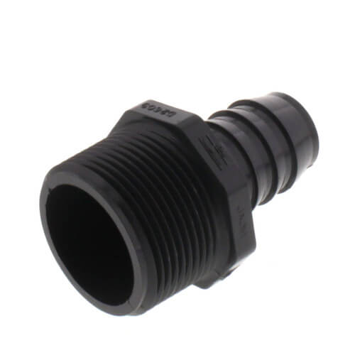 1 1/4" MIPT x 1" INSERT PVC REDUCING MALE ADAPTER