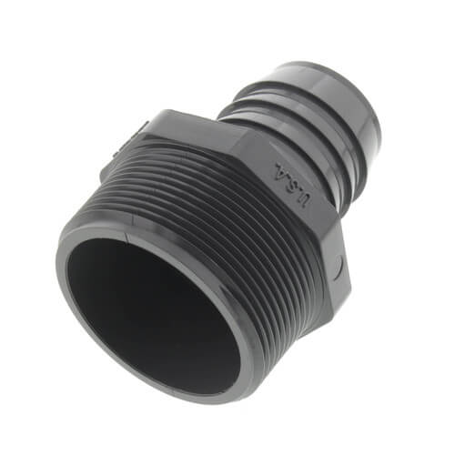 2" MIPT x 1 1/2" INSERT PVC REDUCING MALE ADAPTER