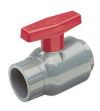 CPVC SCH 80 BALL VALVE FKM SEAL, 1 1/2" SOCKET