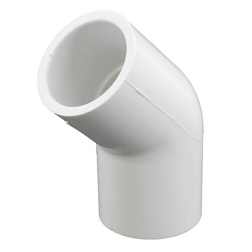 3/4" SOCKET SCH 40 ELL 45°