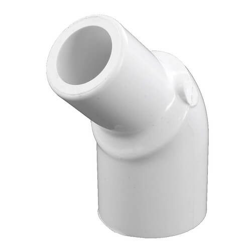 3/4" SPIGOT x SOCKET SCH 40 STREET ELL 45°