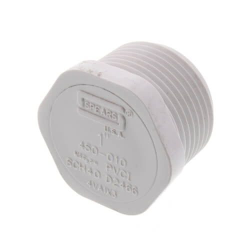 1" MIPT SCH 40 PLUG