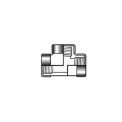 1/2" FIPT SCH 80 TEE, SSR