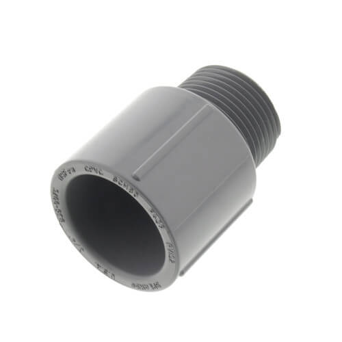 3/4" CPVC MIPT x SOCKET SCH 80 MALE ADAPTER