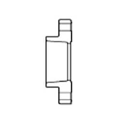 1 1/2" CPVC SOCKET SCH 80 ONE PIECE FLANGE