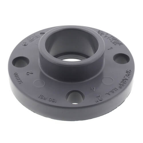 2" CPVC SOCKET SCH 80 ONE PIECE FLANGE