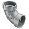 2" CPVC LABWASTE 1/4 BEND HUB X HUB
