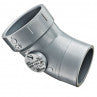 2" CPVC DWV 1/8 BEND HUB X SPIGOT