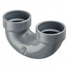 2" CPVC DWV RETURN BEND HUB X HUB