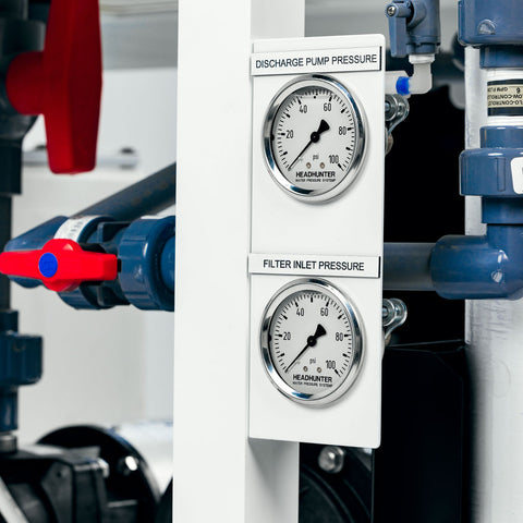 STAINLESS STEEL PRESSURE GAUGE, OIL FILLED,